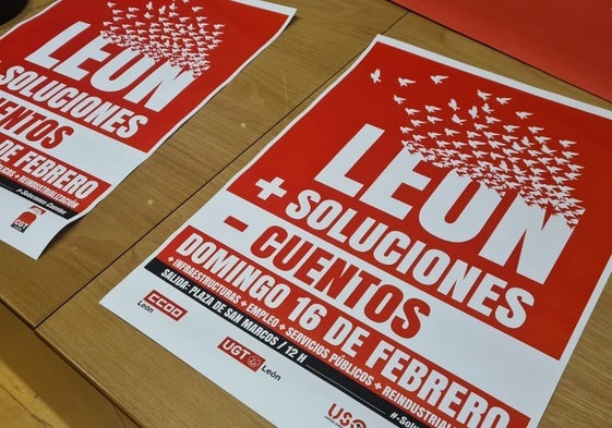 Imagen del cartel de la manifestación.