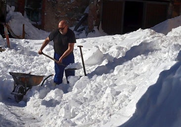 La Aemet advierte de acumulaciones de nieve de hasta un metro en León