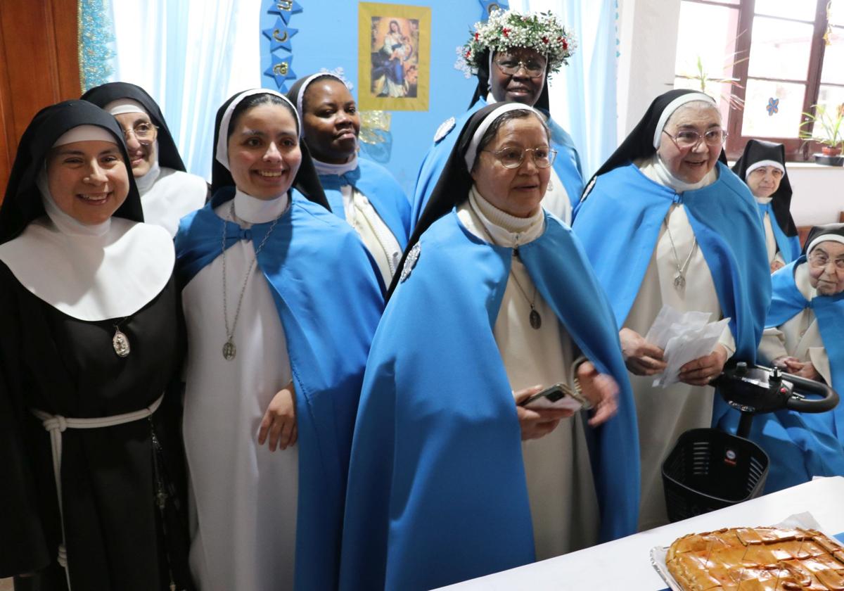 Imagen de la celebración de la Inmaculada en León.