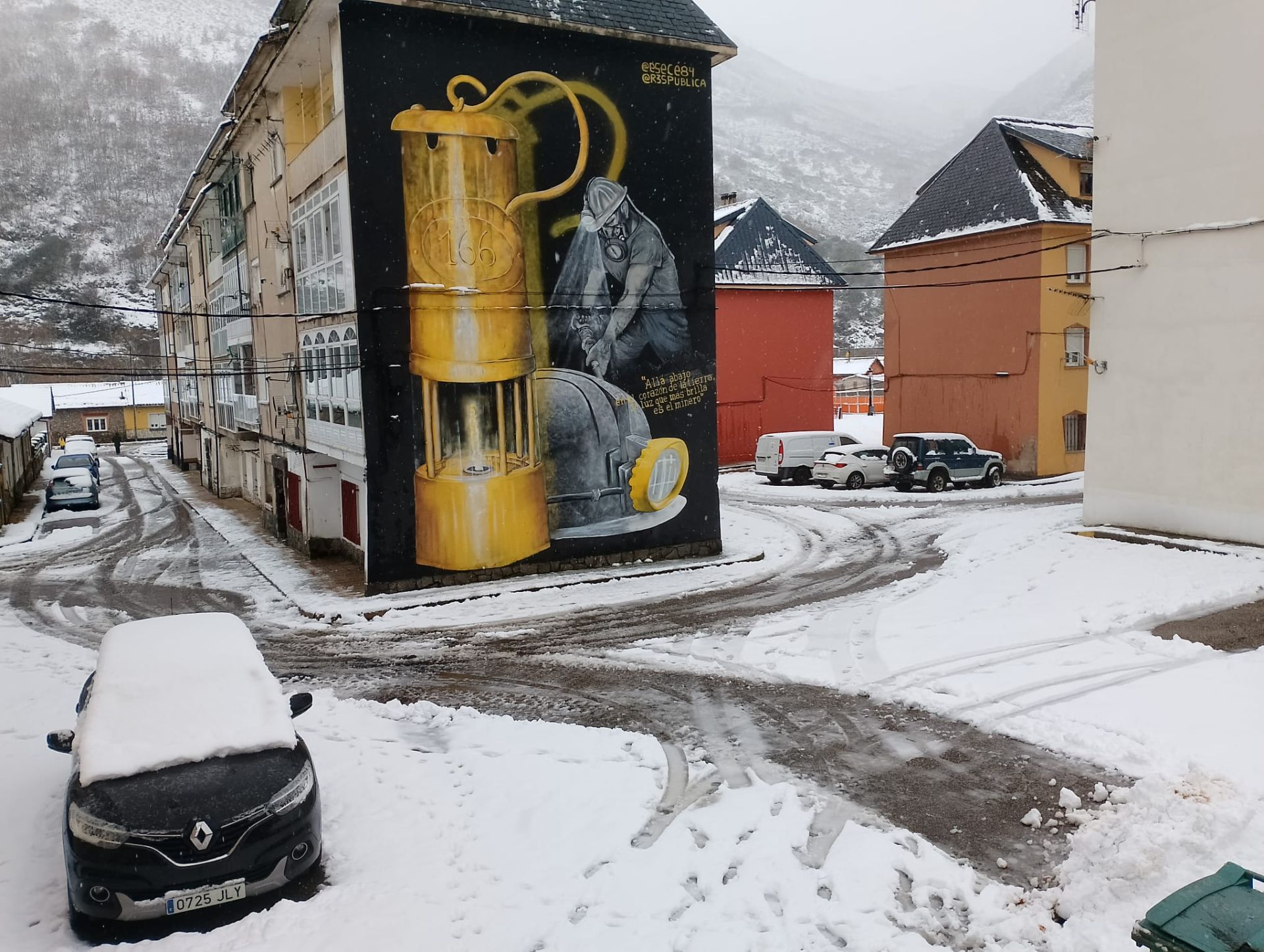 Nieve en Ciñera