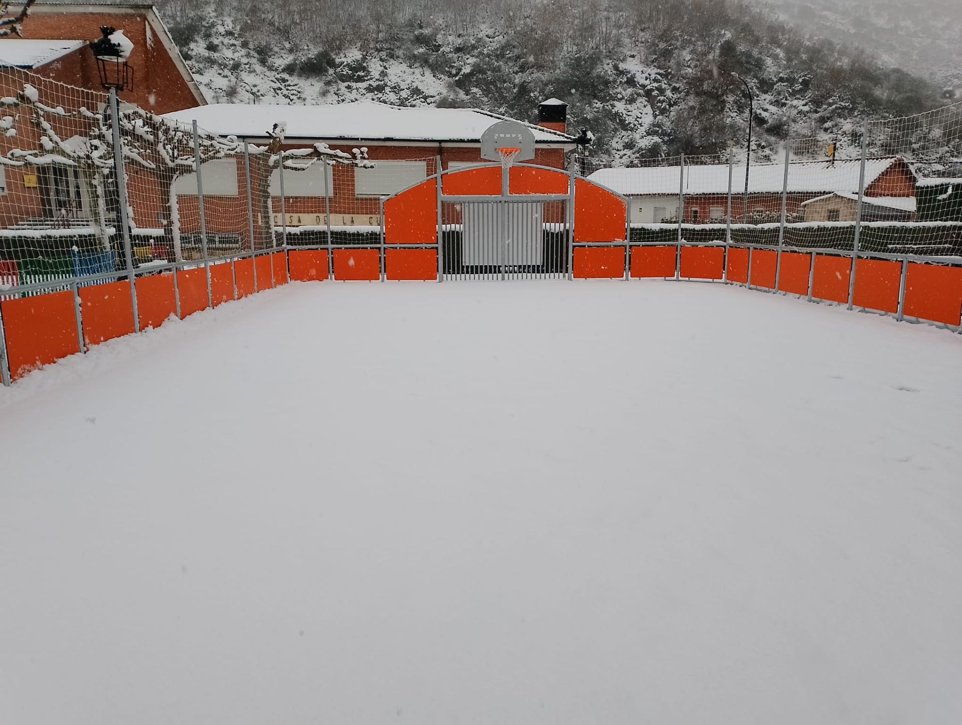 Nieve en Ciñera