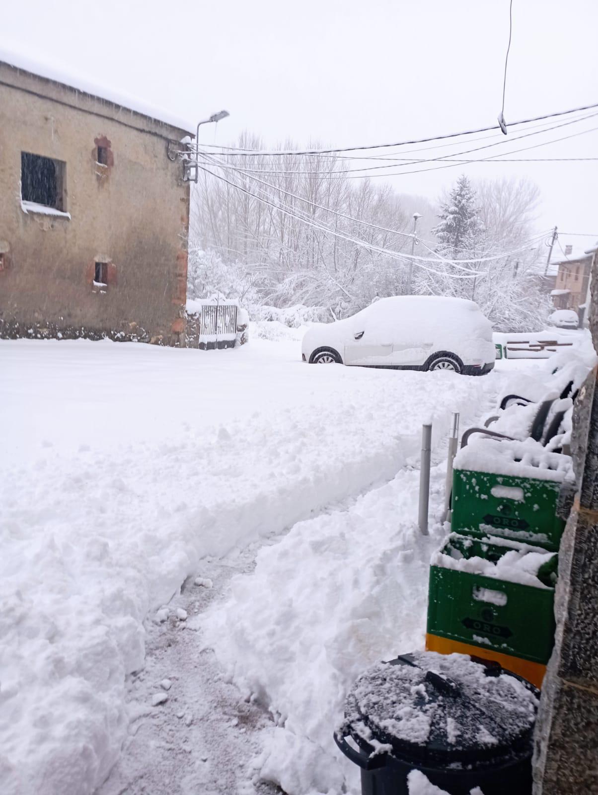 Nieve en Tolibia de Arriba