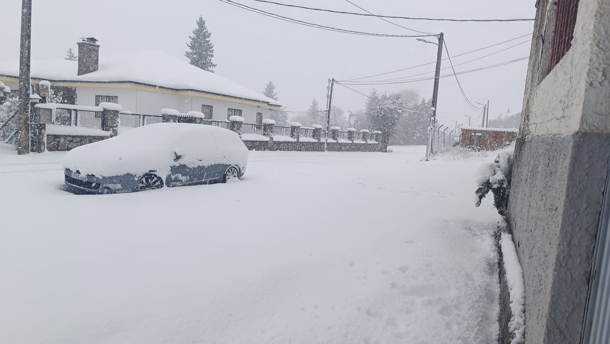 Nieve en Villamanín