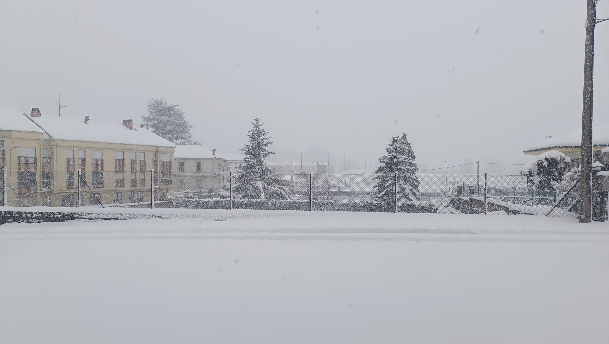 El temporal de nieve en la provincia de León