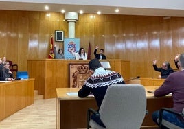 Pleno celebrado en el Ayuntamiento de San Andrés del Rabanedo.