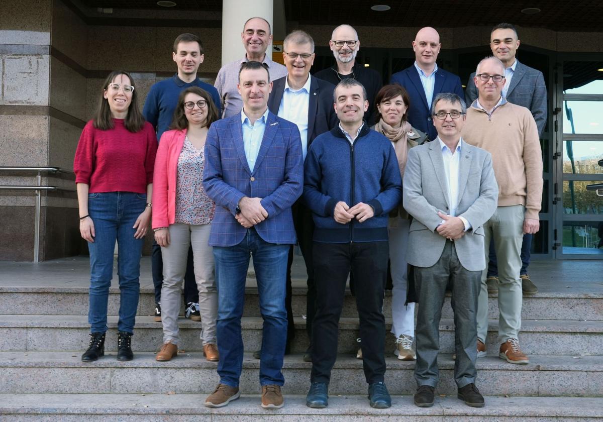 Encuentro de la Universidad de León junto a representantes de la Universidades de Lorraine (Francia) y Creta (Grecia).