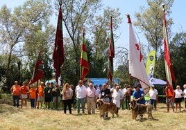Mejor macho y mejor hembra en el concurso de Fresno del Camino.