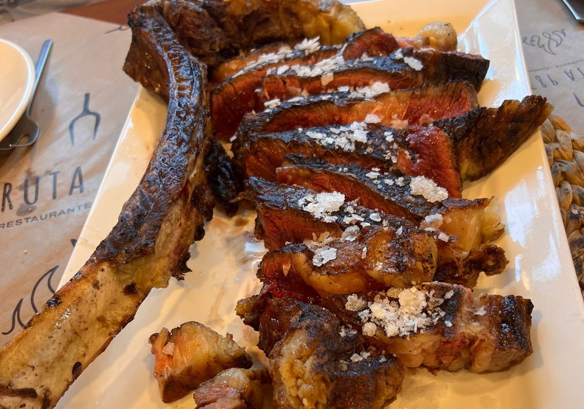 Imagen principal - Algunos de los platos más destacados del restaurante Ruta 987