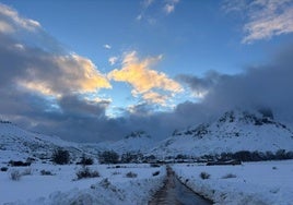 Nieve en la zona de Villamanín.