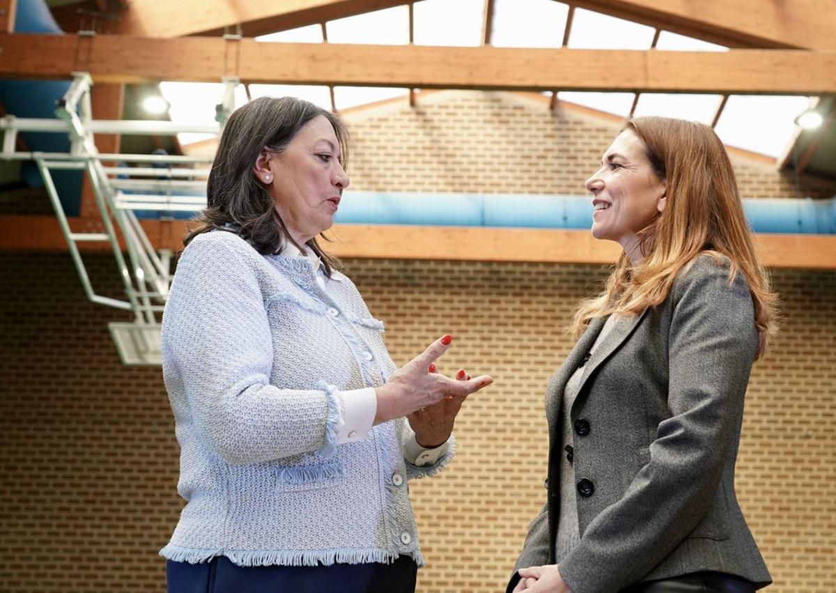 Imagen secundaria 1 - Tudanca reivindica en Villaquilambre la «vieja aspiración y batalla de los vecinos» por el centro de salud y el instituto