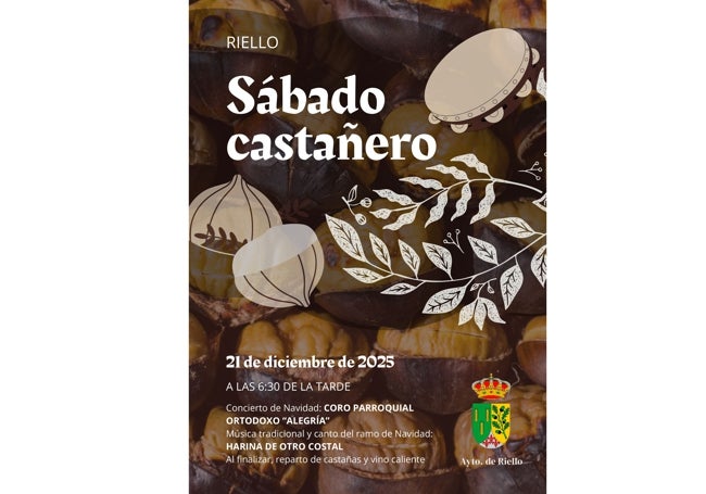 Cartel sábado castañero