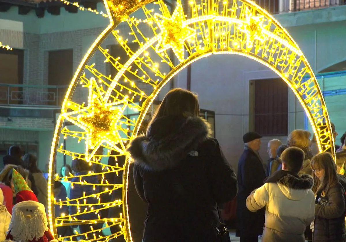 Imagen de la navidad en Valencia de Don Juan en años anteriores