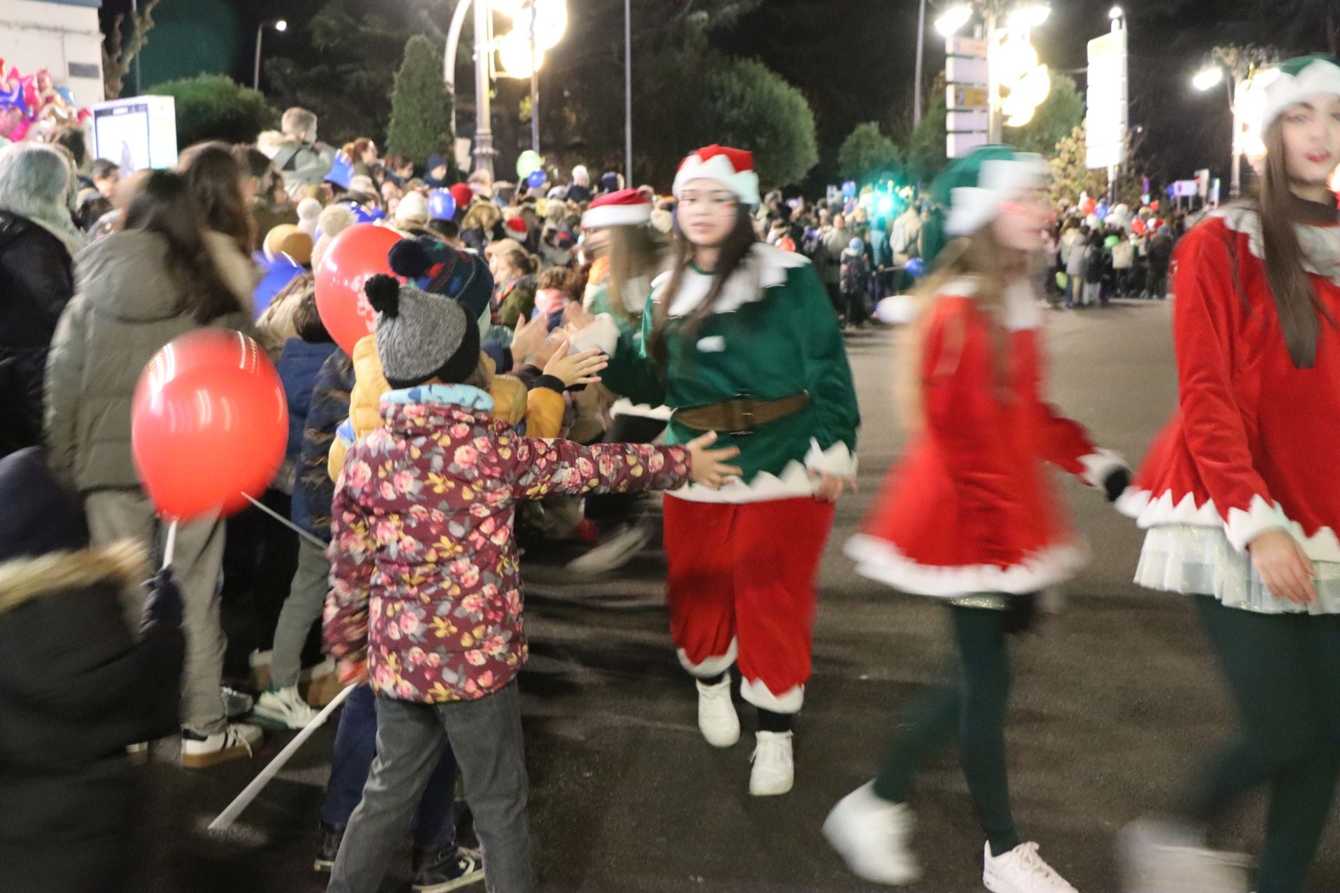 Así ha sido la Cabalgaza de Papá Noel en León