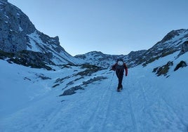 Búsqueda en Picos de Europa del joven leonés.