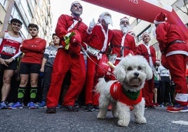 Imagen de una edición anterior de la San Silvestre.