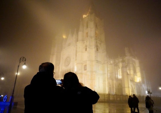 Niebla en León.