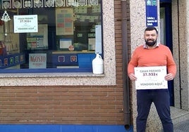 Administración que selló el boleto premiado.