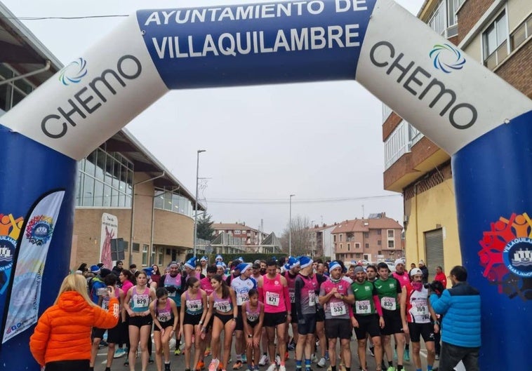 Carrera de San Silvestre en Villaquilambre