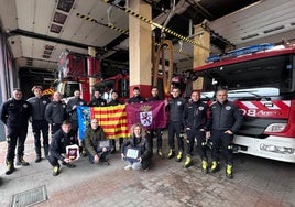 Hermanamiento entre los Bomberos de León y el pueblo de Paiporta.