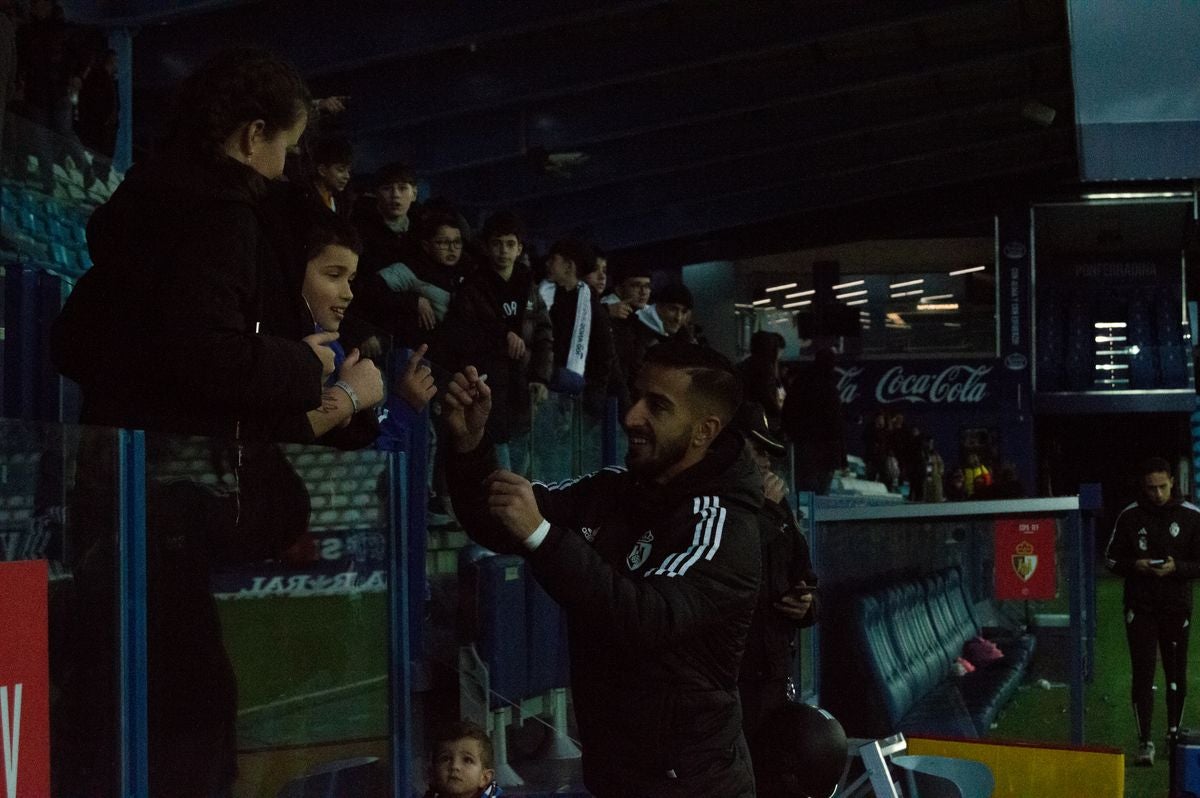 Las mejores imágenes del encuentro entre la Ponferradina y la Real Sociedad