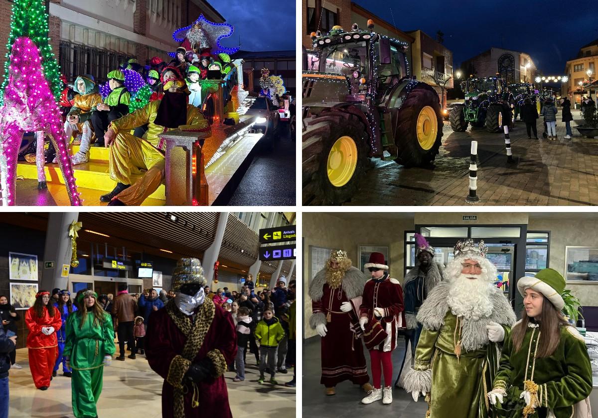 Los Reyes Magos hacen parada en la provincia: en tractor o bajo la lona