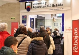 Administración 19 de Loterías, en El Corte Inglés.