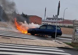 Imagen del suceso en la avenida de la Universidad.