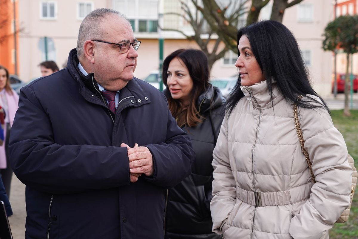 Visita del consejero de Sanidad a las obras del centro de salud de Pinilla