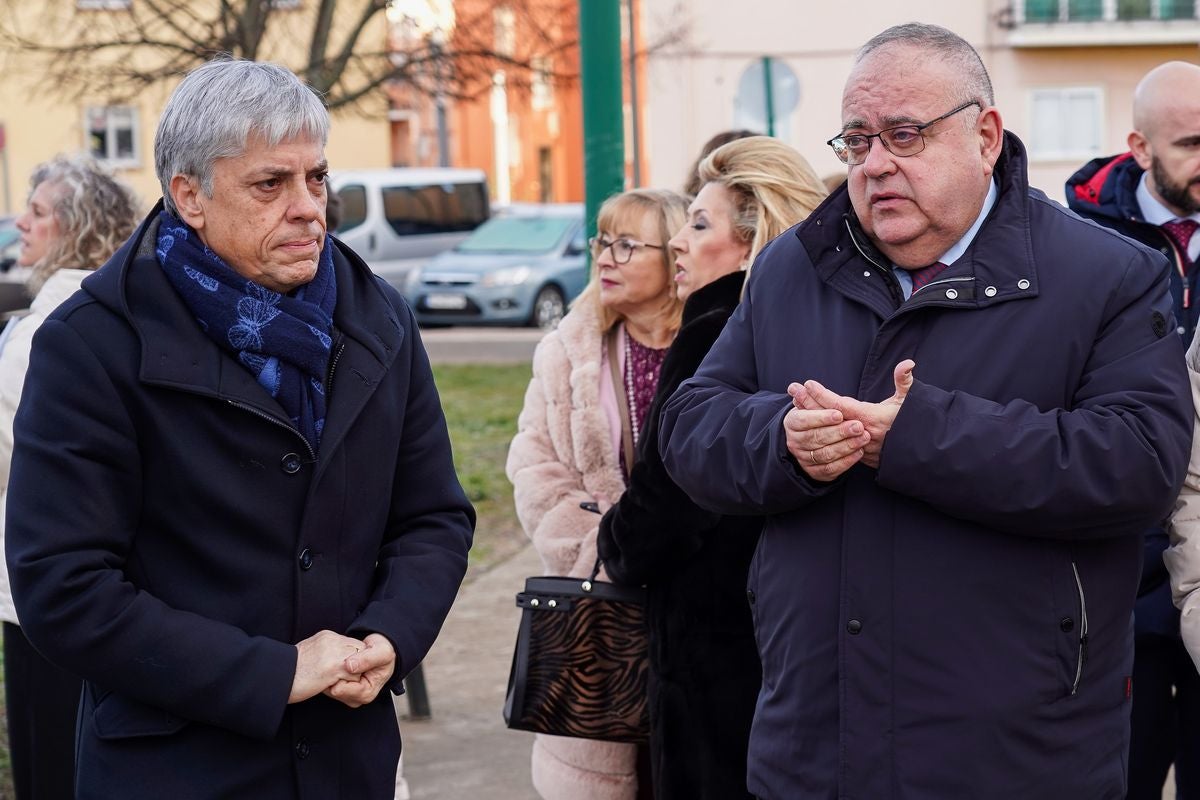 Visita del consejero de Sanidad a las obras del centro de salud de Pinilla