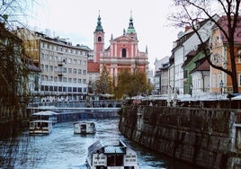 Ljubljana, capital de Eslovenia