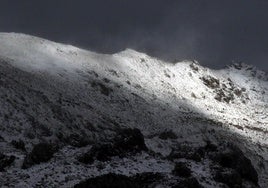 Nieve en la montaña leonesa.