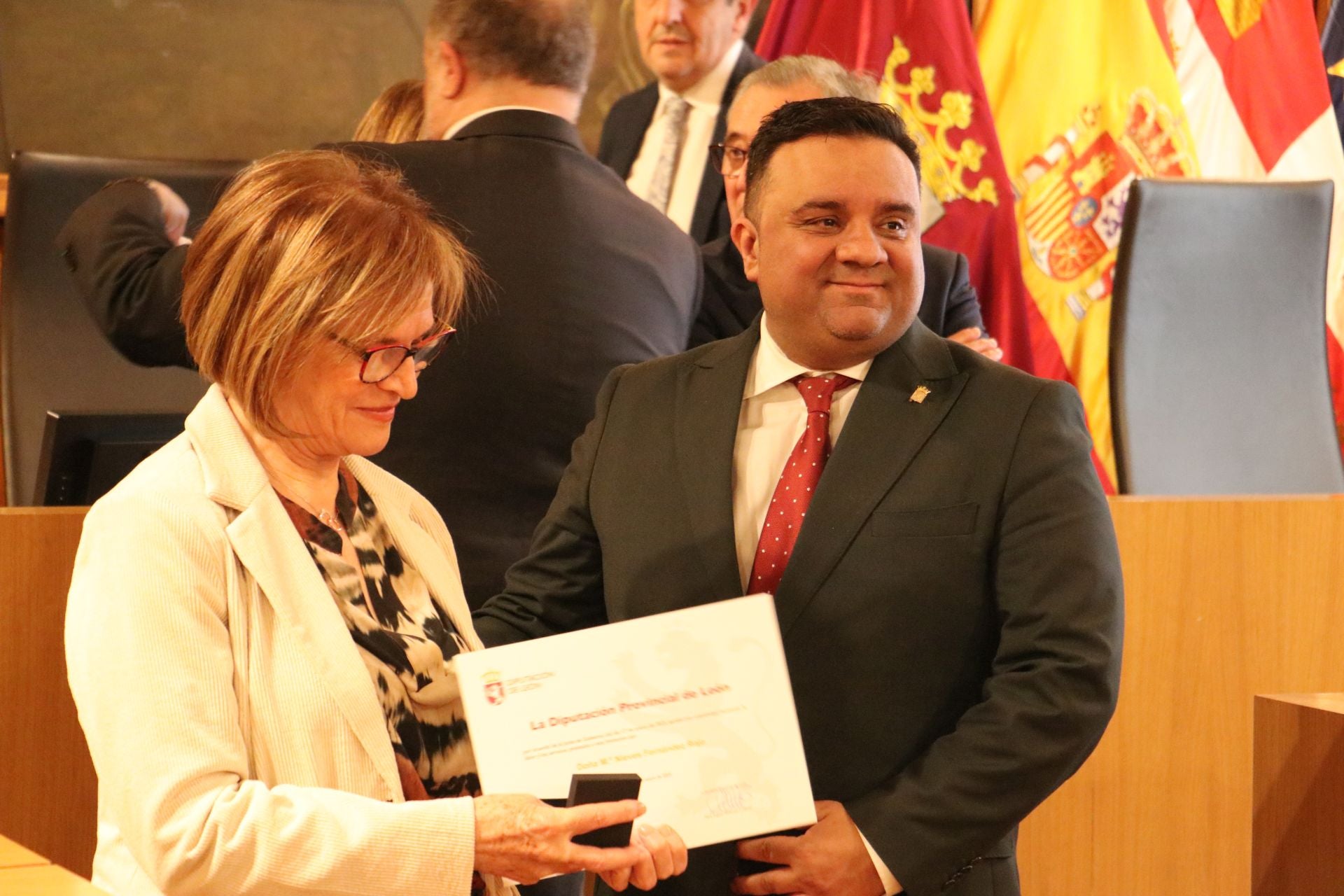 Homenaje a los jubilados de la Diputación de León