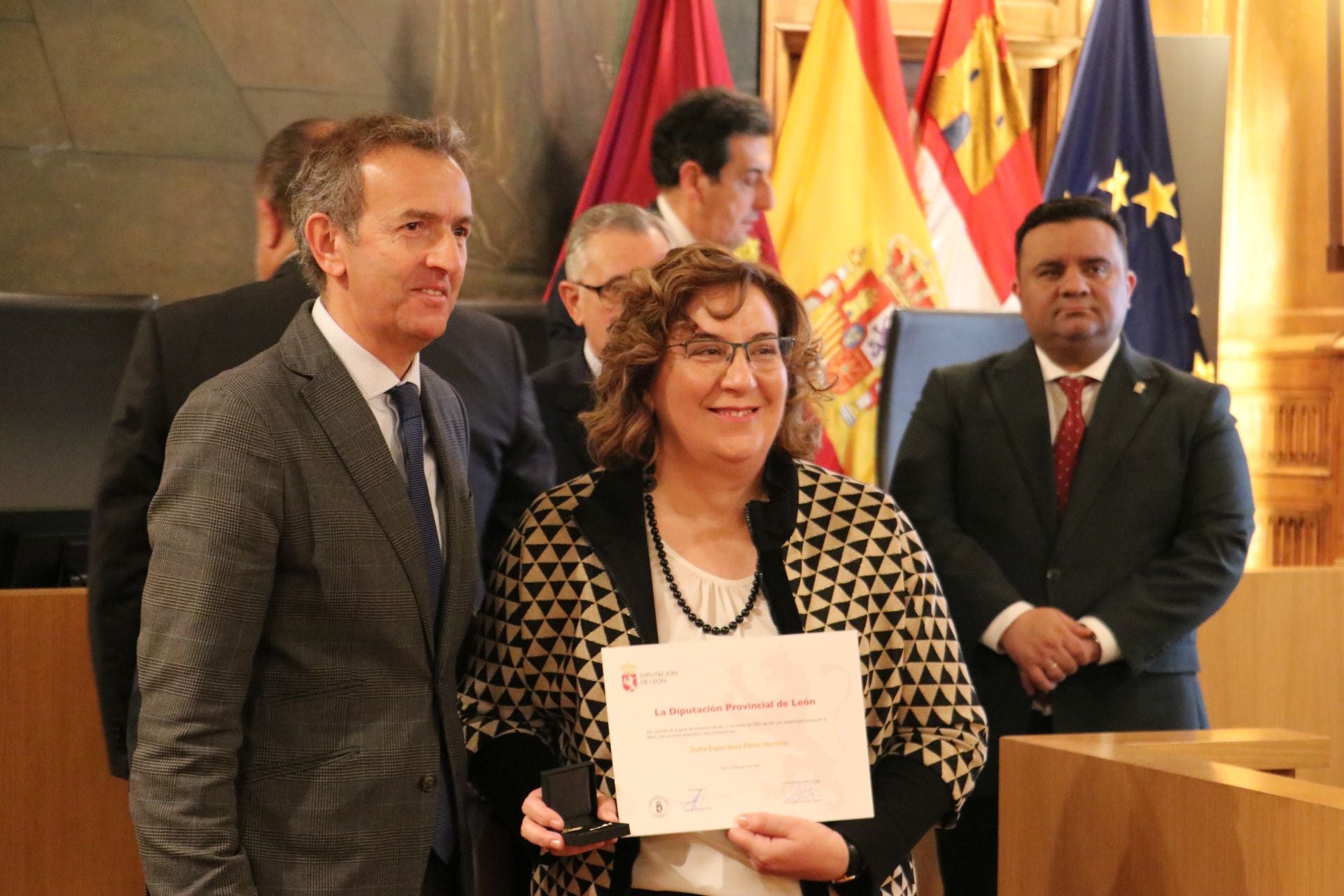 Homenaje a los jubilados de la Diputación de León