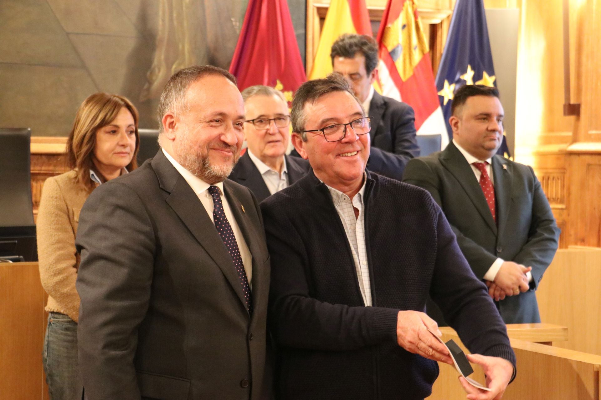 Homenaje a los jubilados de la Diputación de León