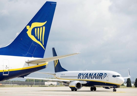 Aviones de Ryanair