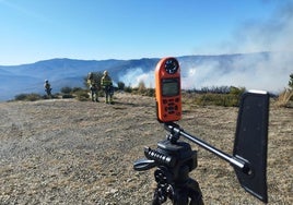 Quemas controladas en los montes de León.