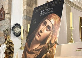 El cartel de la Semana Santa de Astorga 2025.