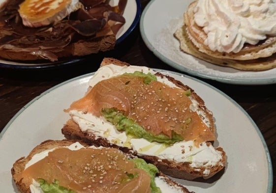 Desayuno de La Bonita en León.