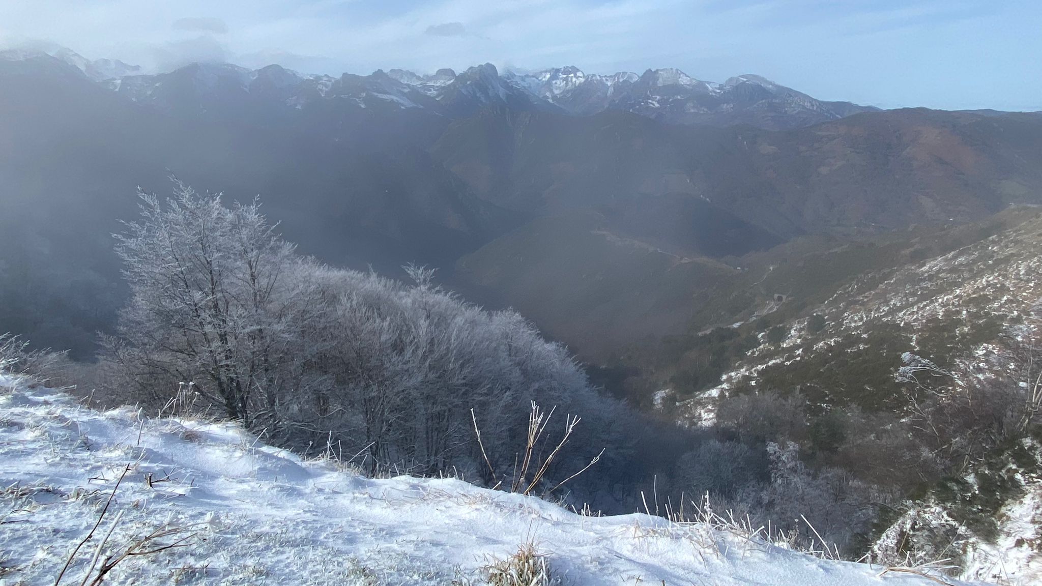 La nieve en Pajares