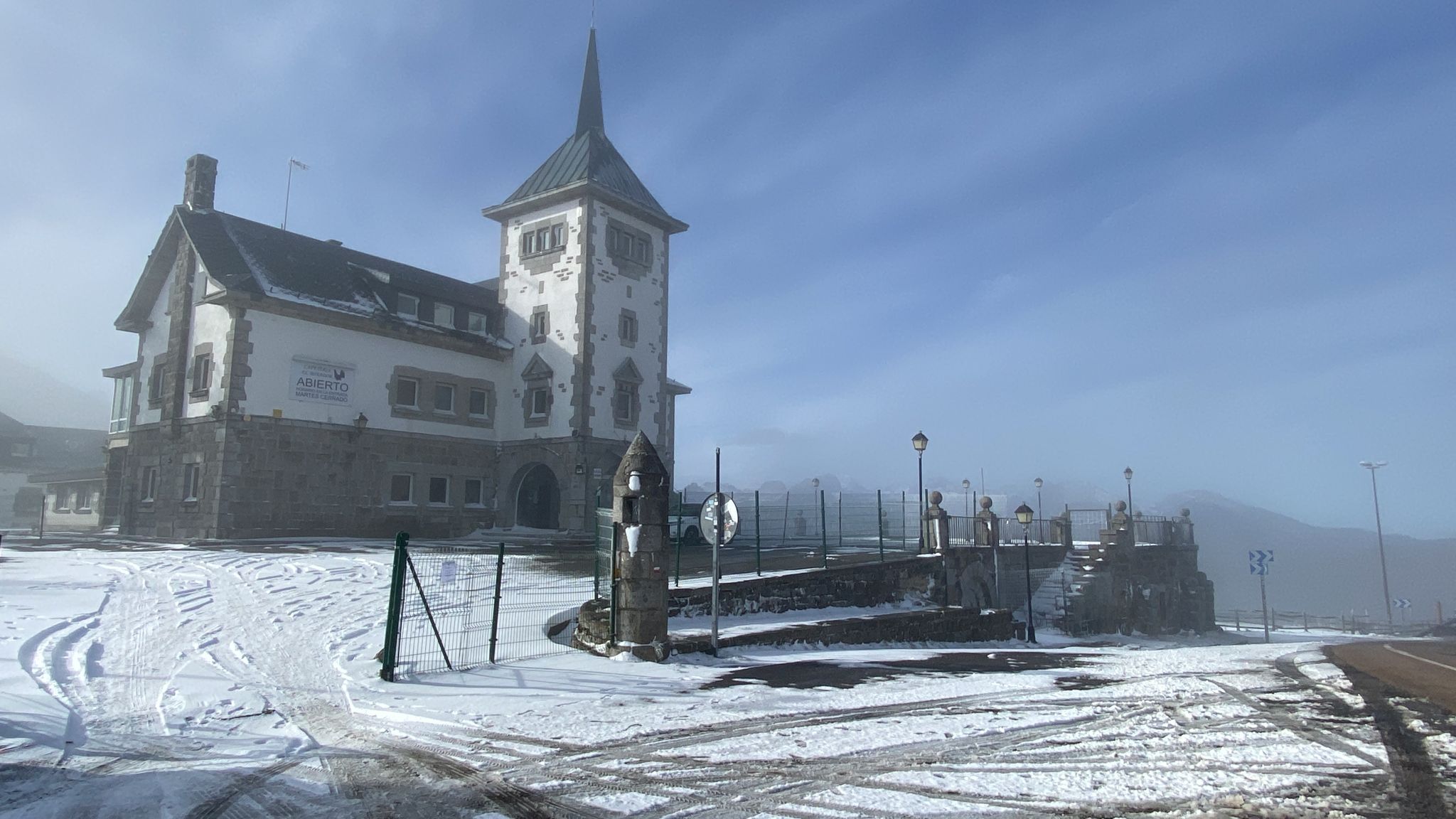 La nieve en Pajares