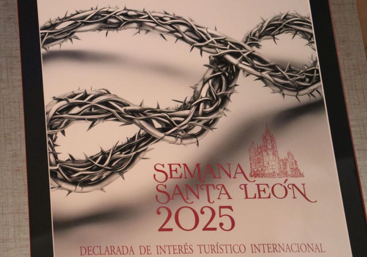 Cartel de la Semana Santa de León 2025.