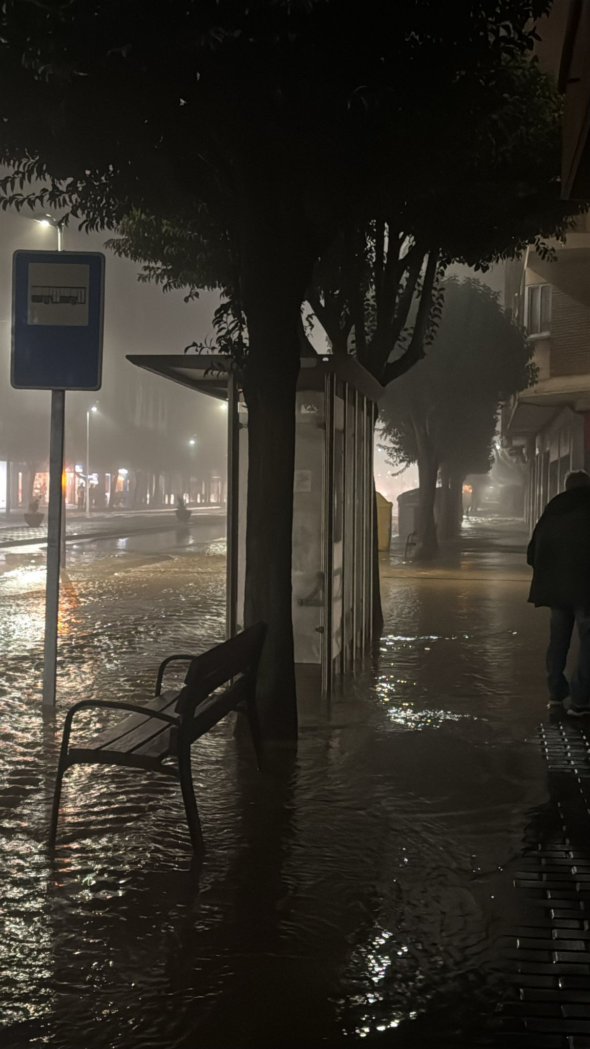 Inundación en Fernández Ladreda