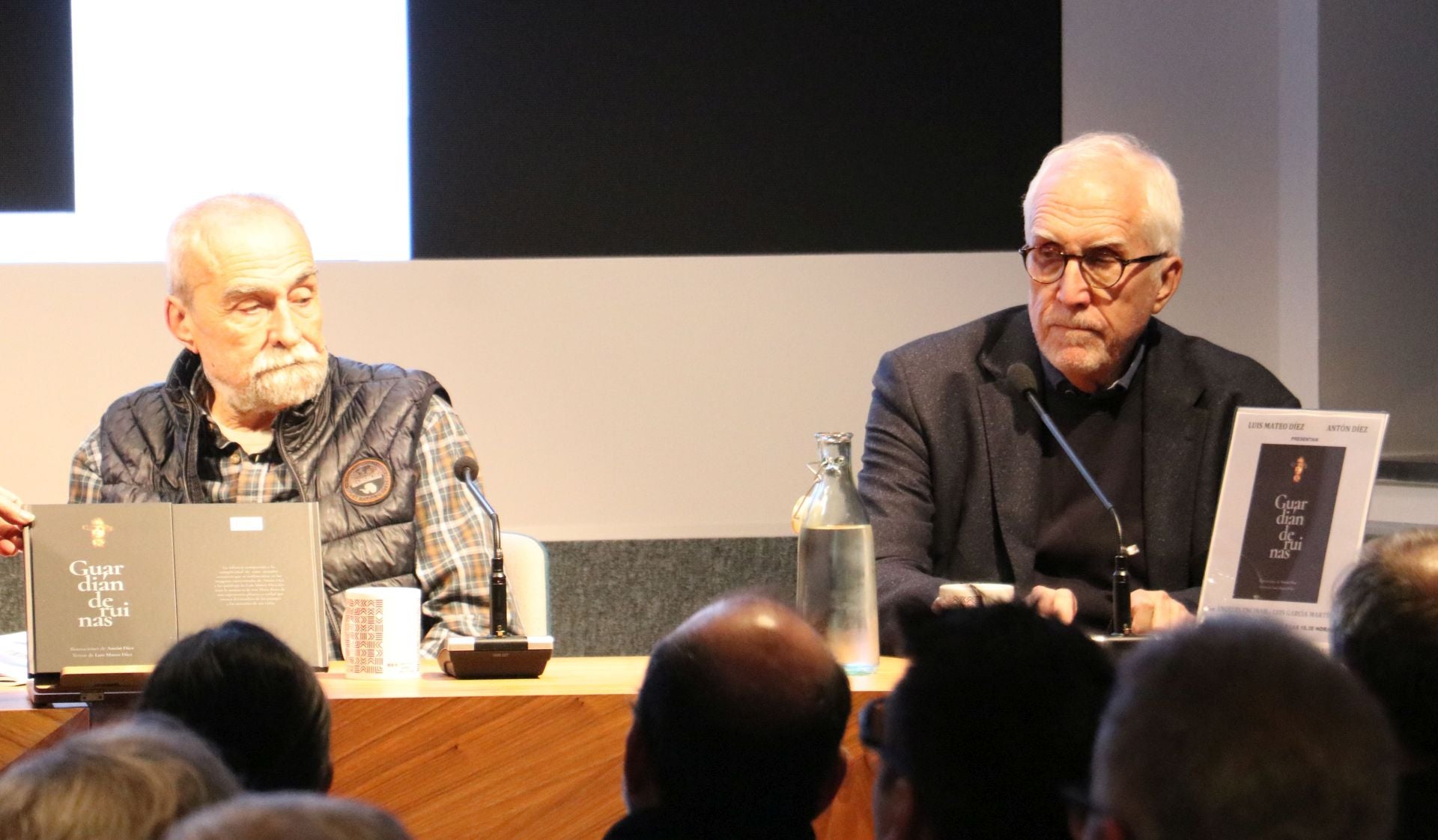 Luis Mateo Díez y Antón Díez presentan &#039;Guardián de Ruinas&#039;