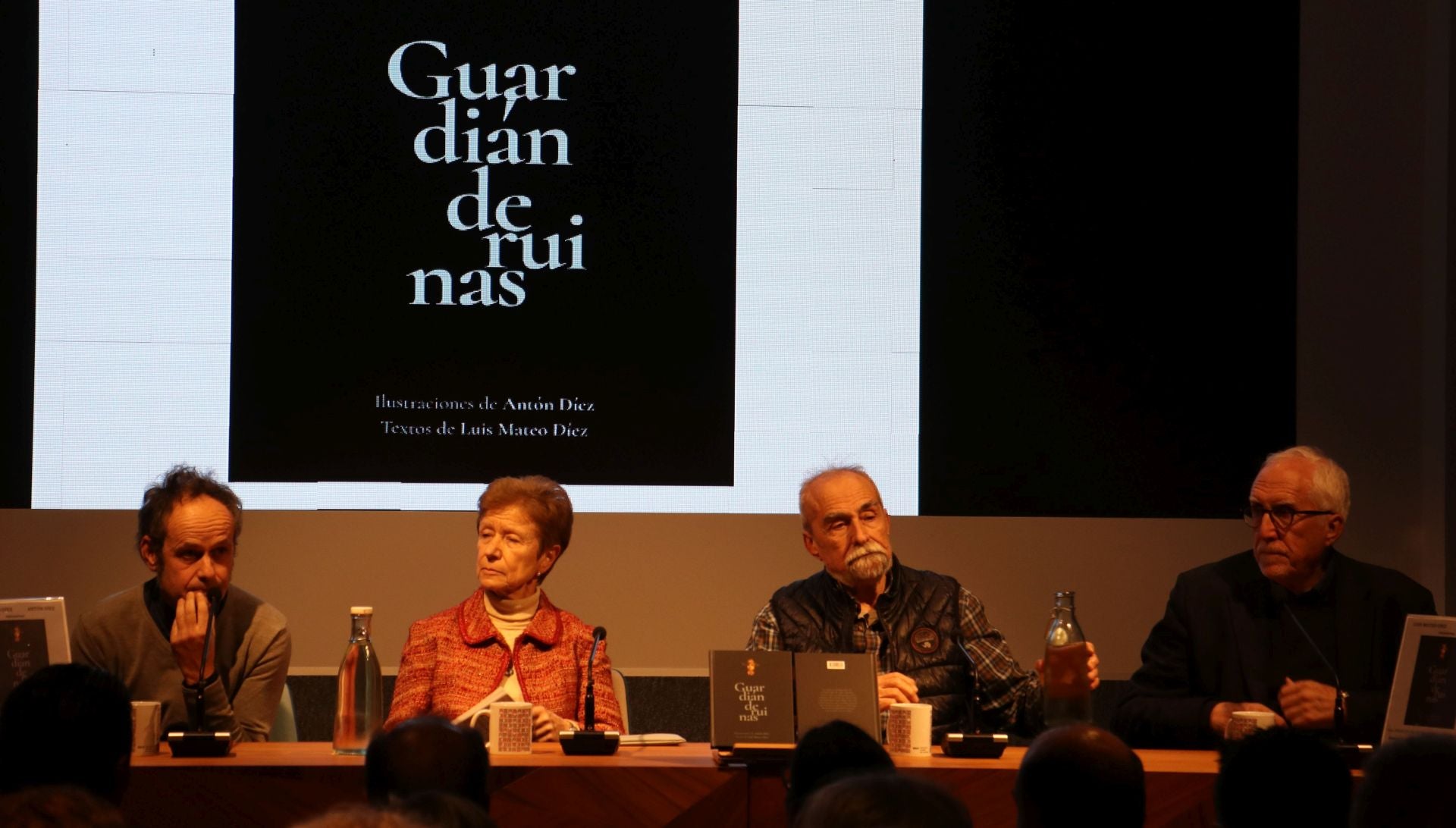 Luis Mateo Díez y Antón Díez presentan &#039;Guardián de Ruinas&#039;