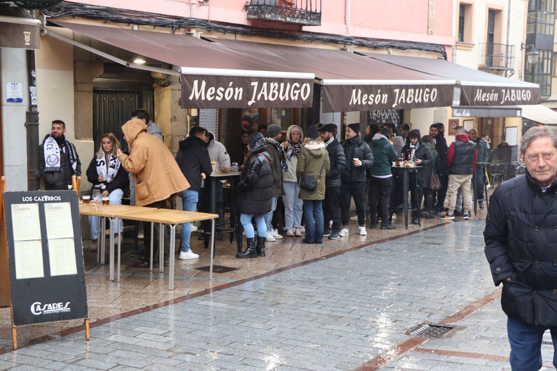 Una previa pasada por agua