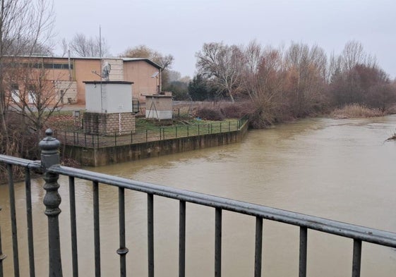 Situación del río Cea a 27 de enro de 2025.