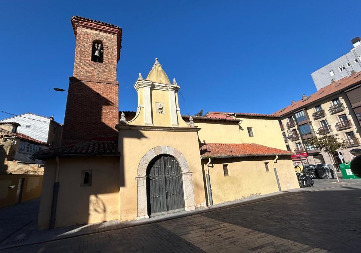 Imagen principal - Estado actual de la Iglesia de San Pedro de los huertos.