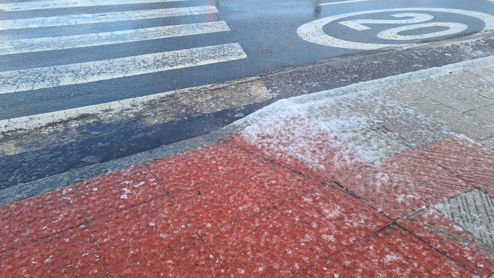 Las imágenes de la nieve en León