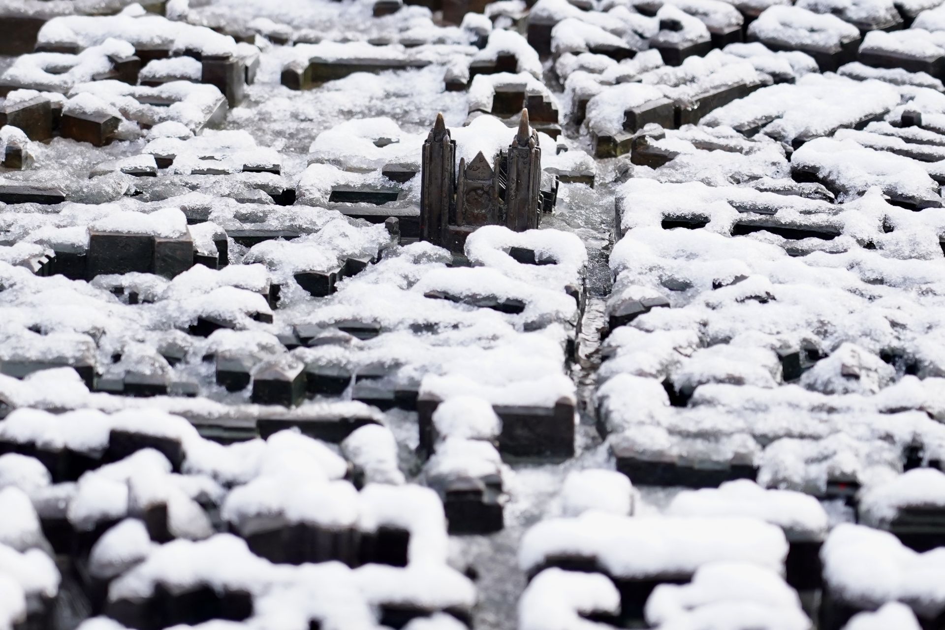 Nieve en León ciudad