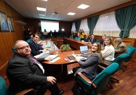 Reunión entre la Junta y la Universidad de León este miércoles.